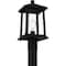 Quoizel Satterfield Outdoor Post 1 Light Matte Black SAT9009MBK - alternate 3